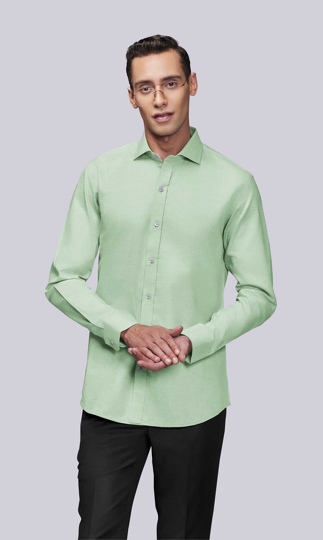 Men's Mint Green Shirt