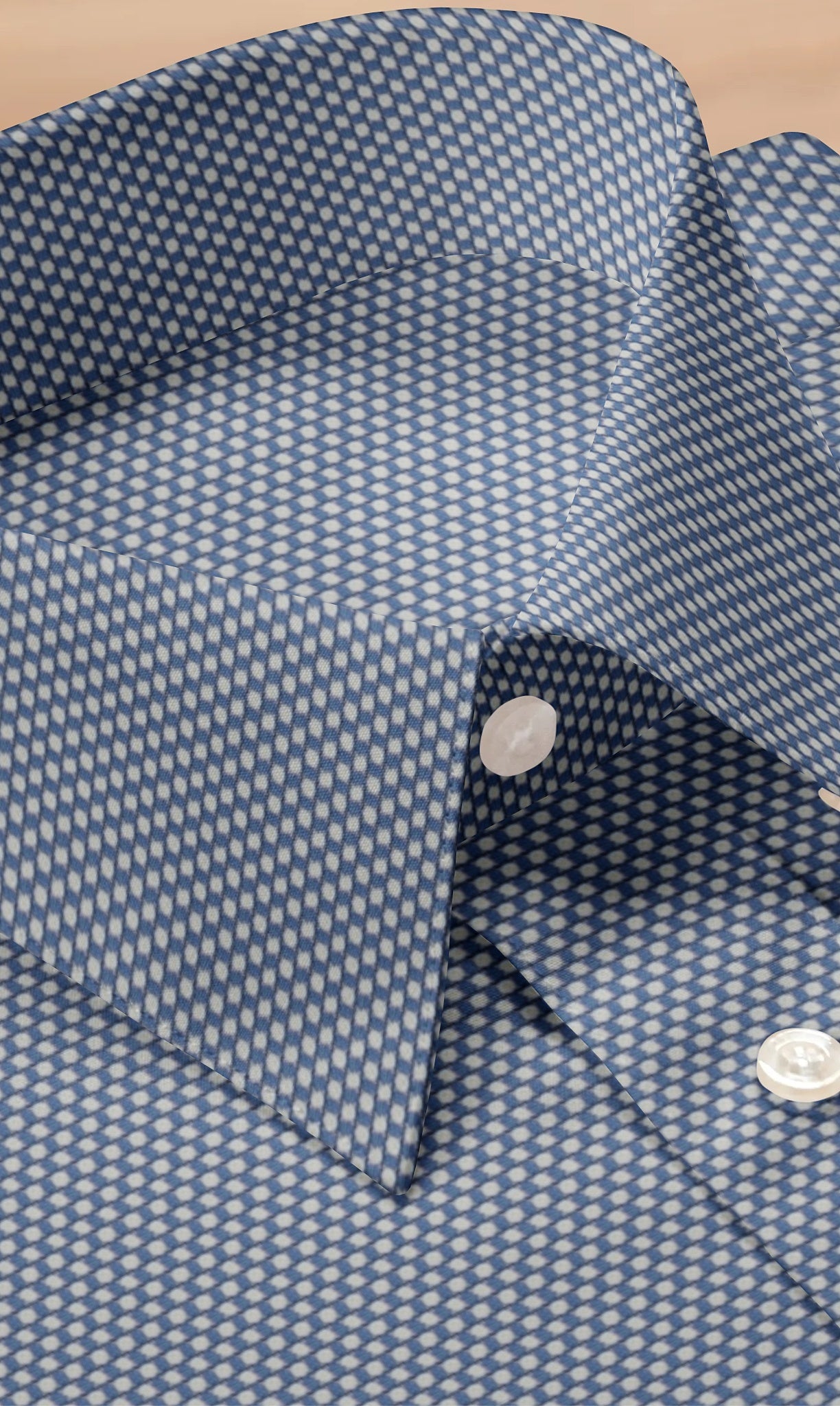 Men's Grey Textured Shirt